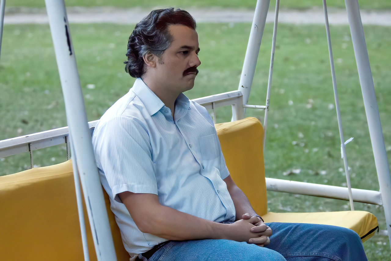 Escobar Waiting meme template image