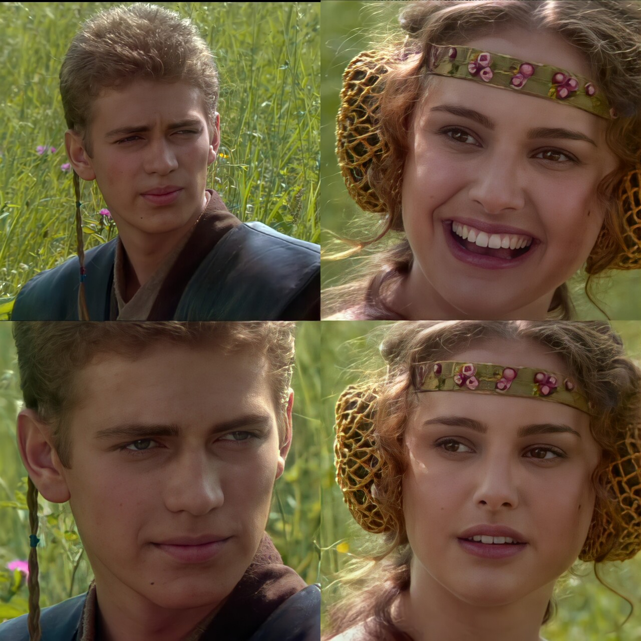 Anakin and Padmé (For the Better, Right?) - Generated with Text to Meme