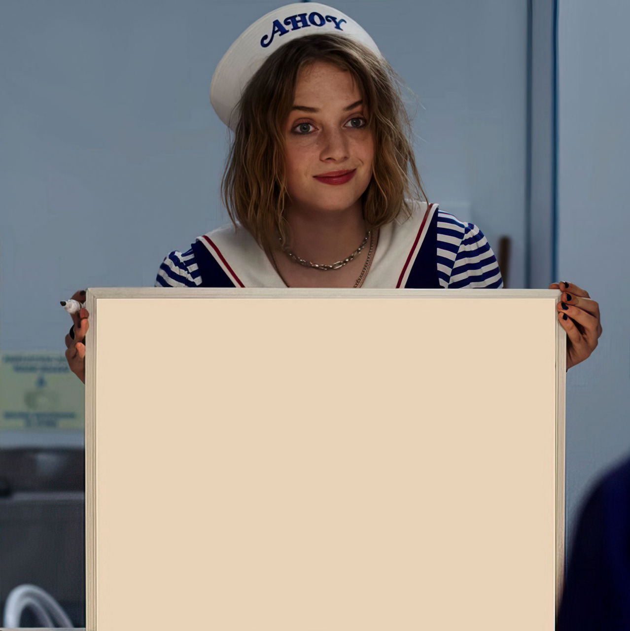 Robin Buckley Explaining Meme Template