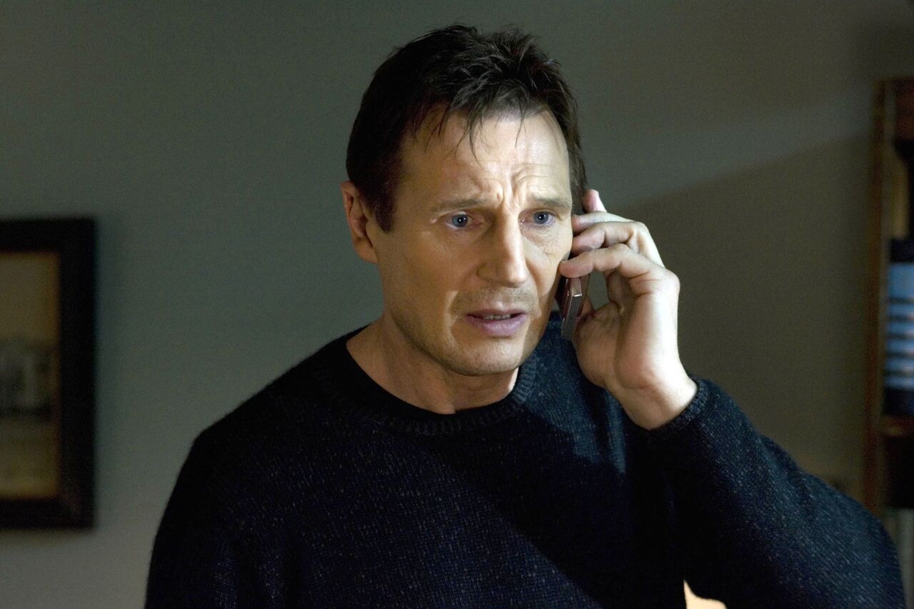 Liam Neeson Taken on the Phone Meme Template
