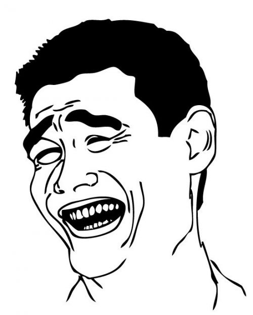 Troll Face Meme Template