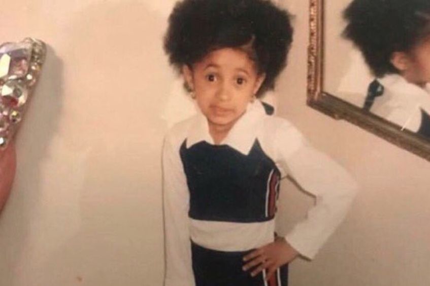 Little Cardi B Meme Template