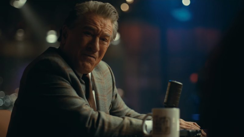 Robert De Niro Sitting at Bar Meme Template