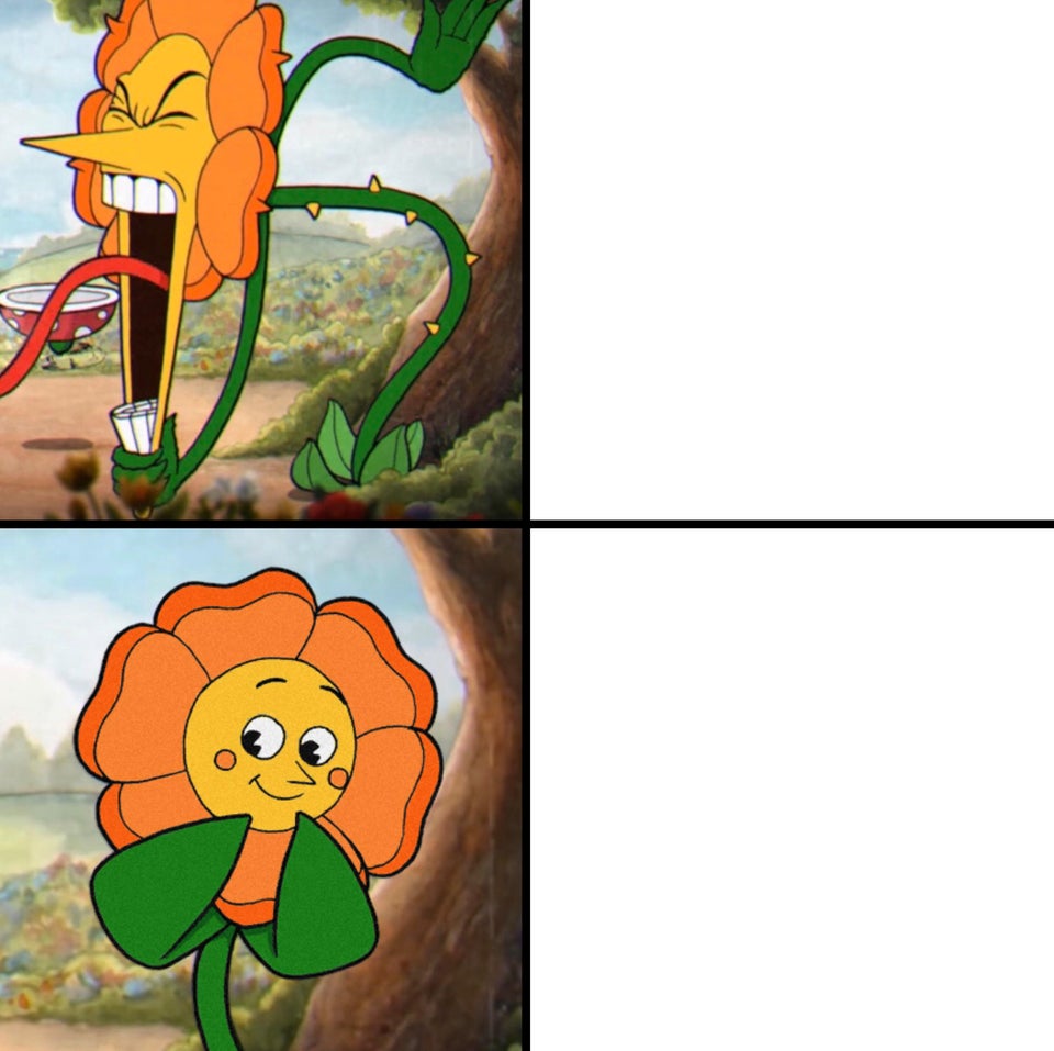 Cagney Carnation Reaction Meme Template