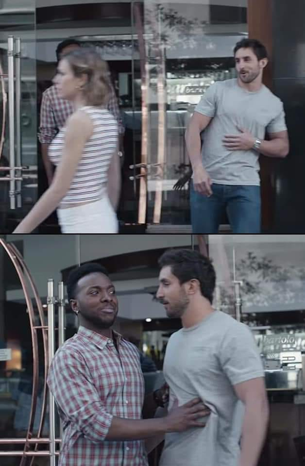 Unexpected Encounter Meme Template