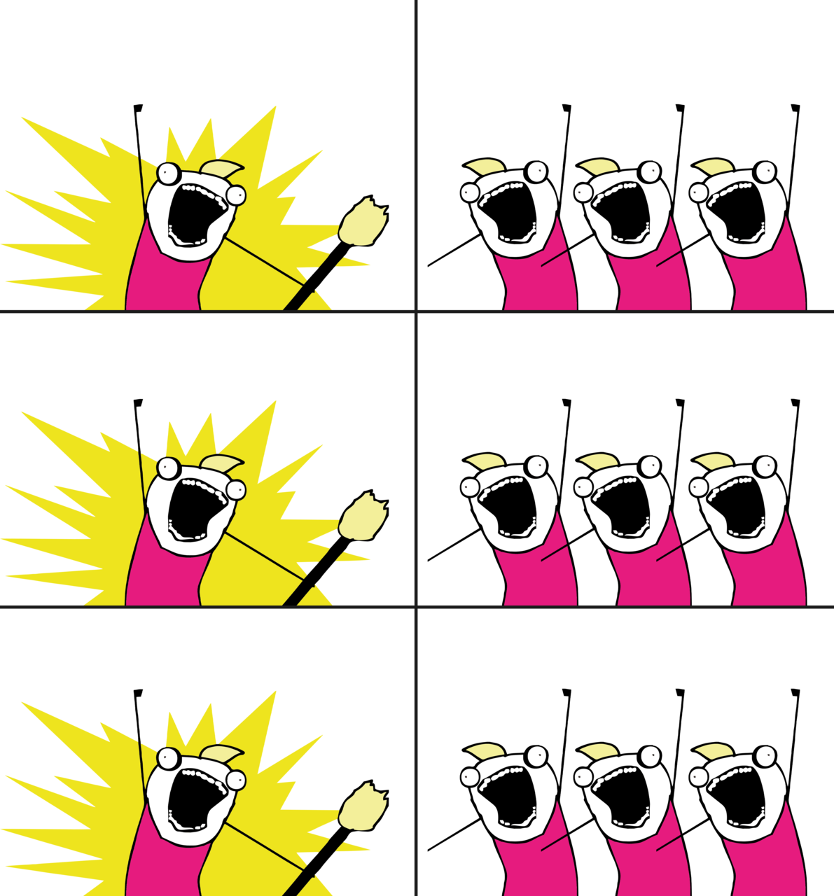 Yes, I Drew This meme template image