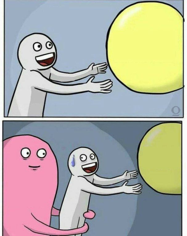 Distraction Reaching Meme Template