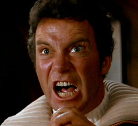 Kirk Yelling Meme Template