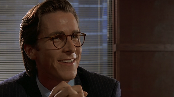 American Psycho Smiling Meme Template