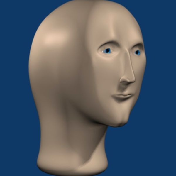 Stonks Man Meme Template