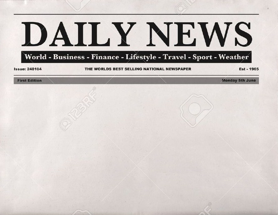 Daily News Headline Meme Template