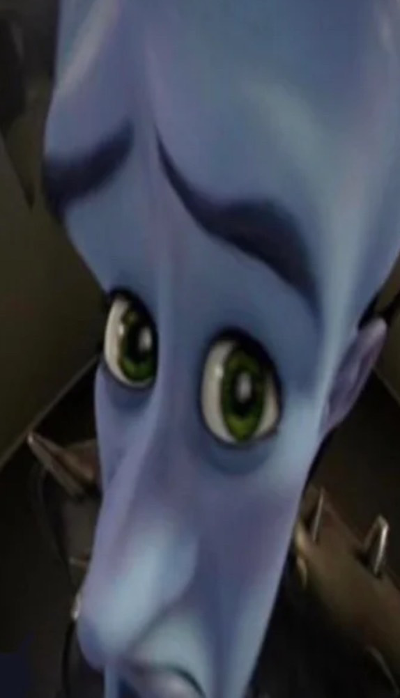 Megamind Looking Down Meme Template