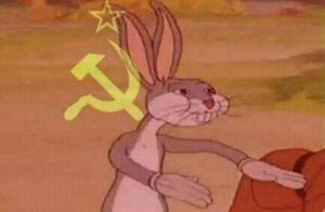 Bugs Bunny Communist Meme Template