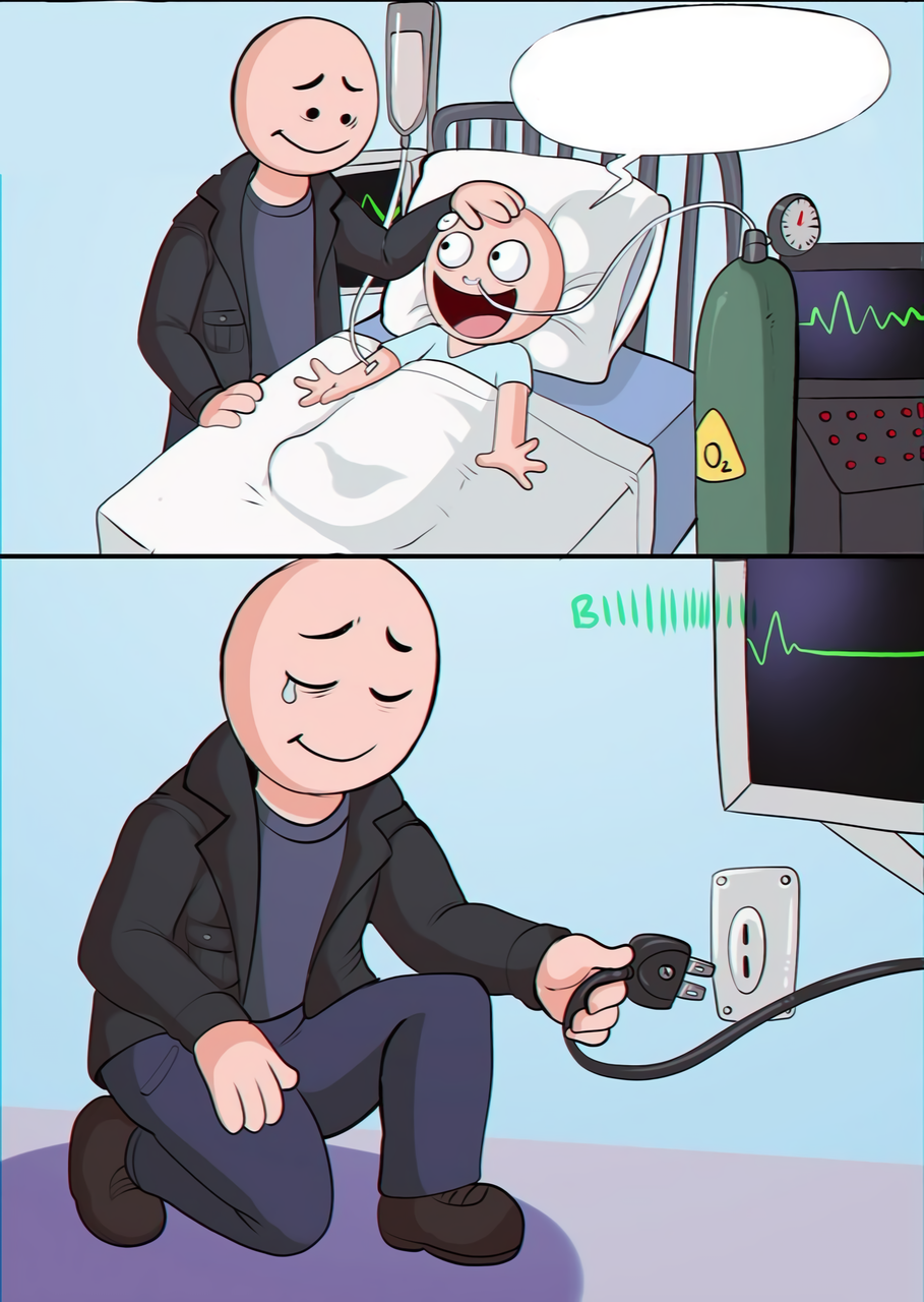 Pulling the Plug meme template image