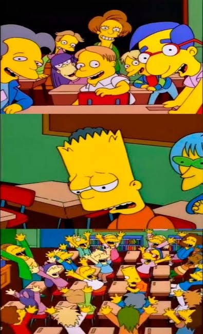 Simpsons Hypnotized Class Meme Template
