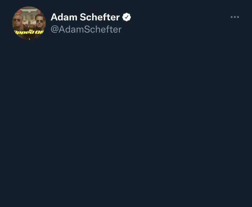 Adam Schefter Tweet Meme Template