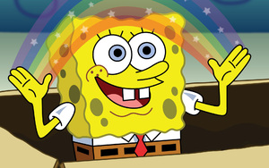 Imagination Spongebob Meme Template