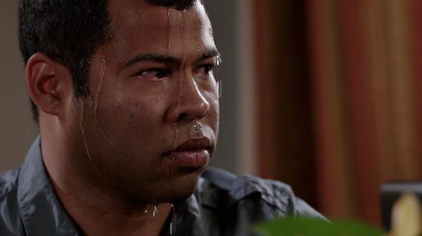 Sweating Jordan Peele Meme Template