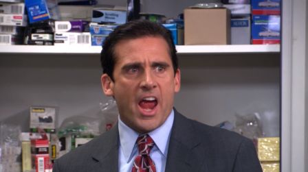 Michael Scott No God Please No Meme Template