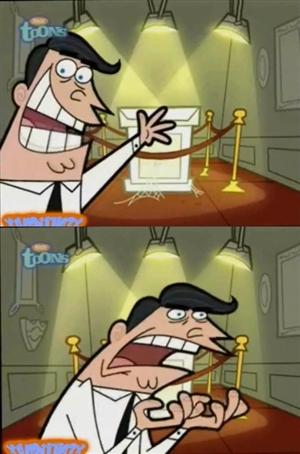Dinkleberg Presentation Meme Template