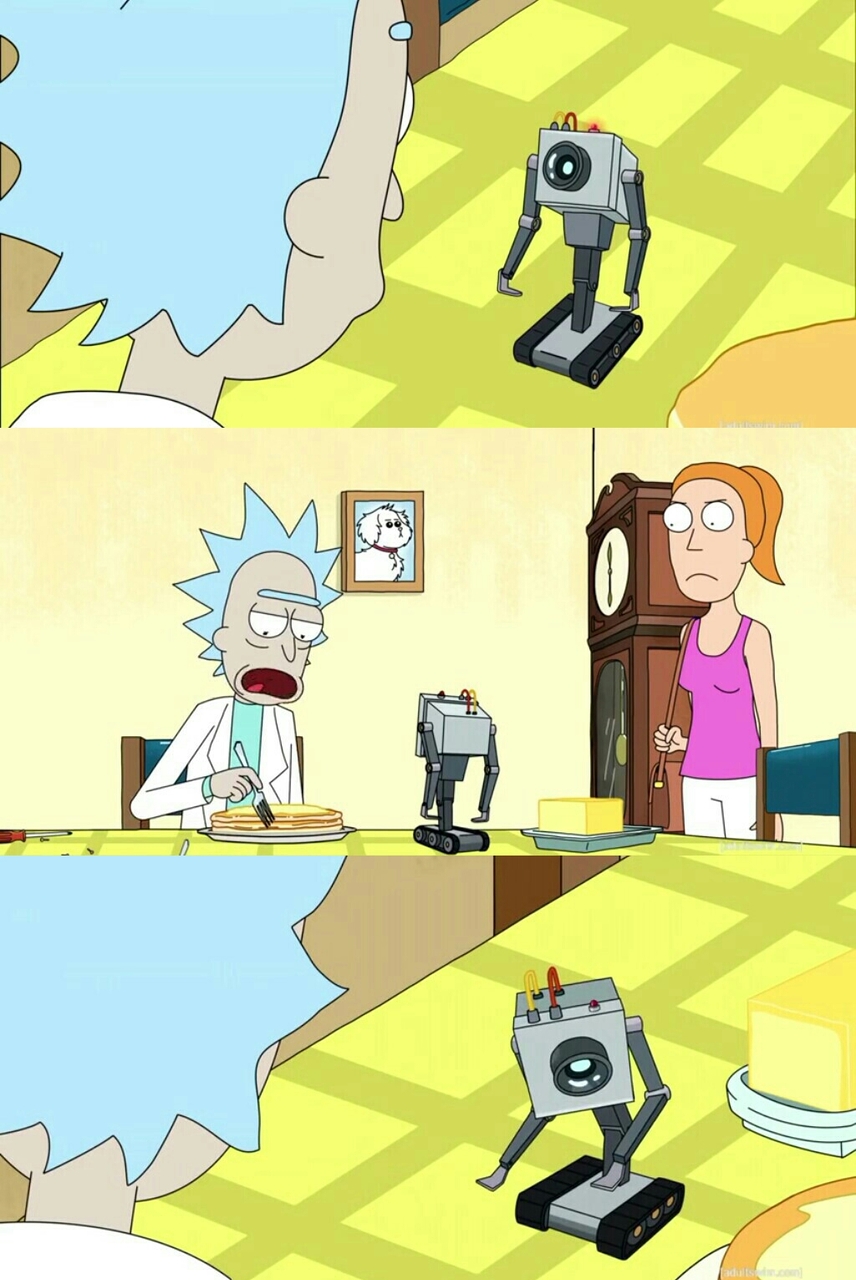 Butter Passing Robot Meme Template