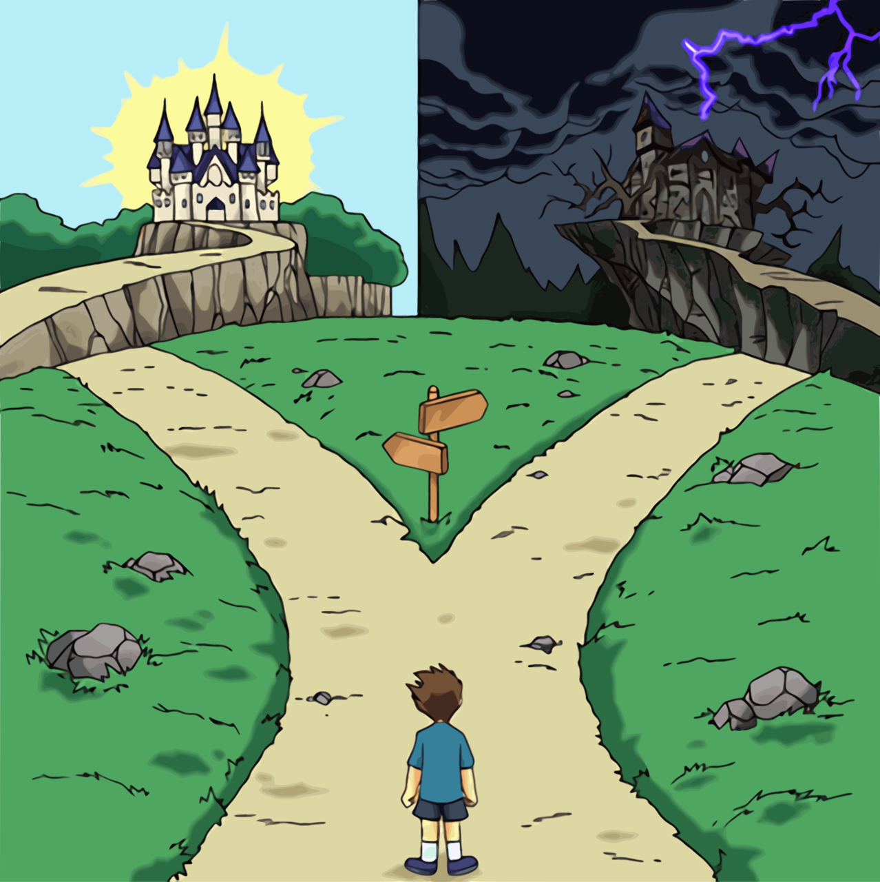 Choices meme template image