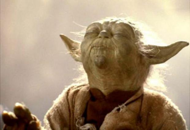 Yoda Contemplating Meme Template