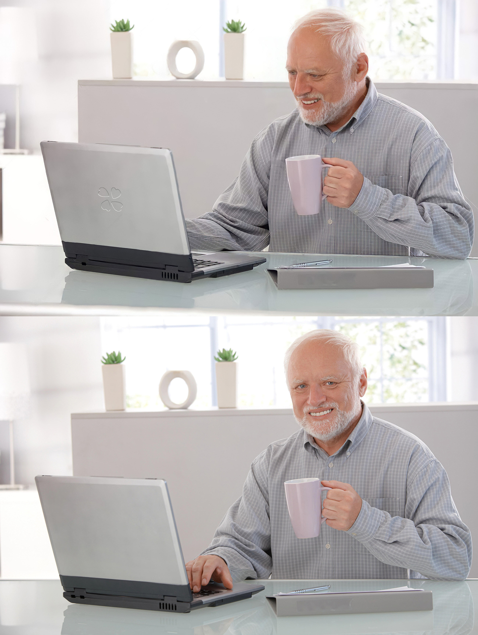 Hide the Pain Harold - Generated with Text to Meme