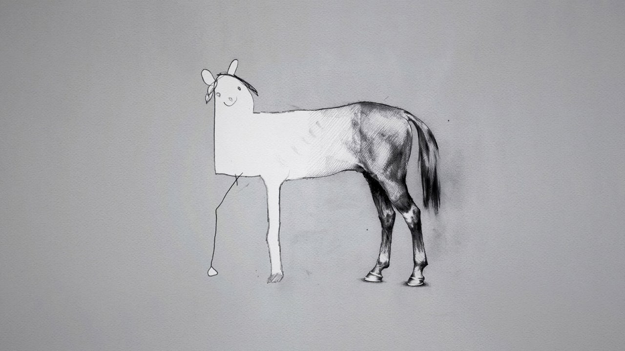 Horse Drawing Skills Meme Template