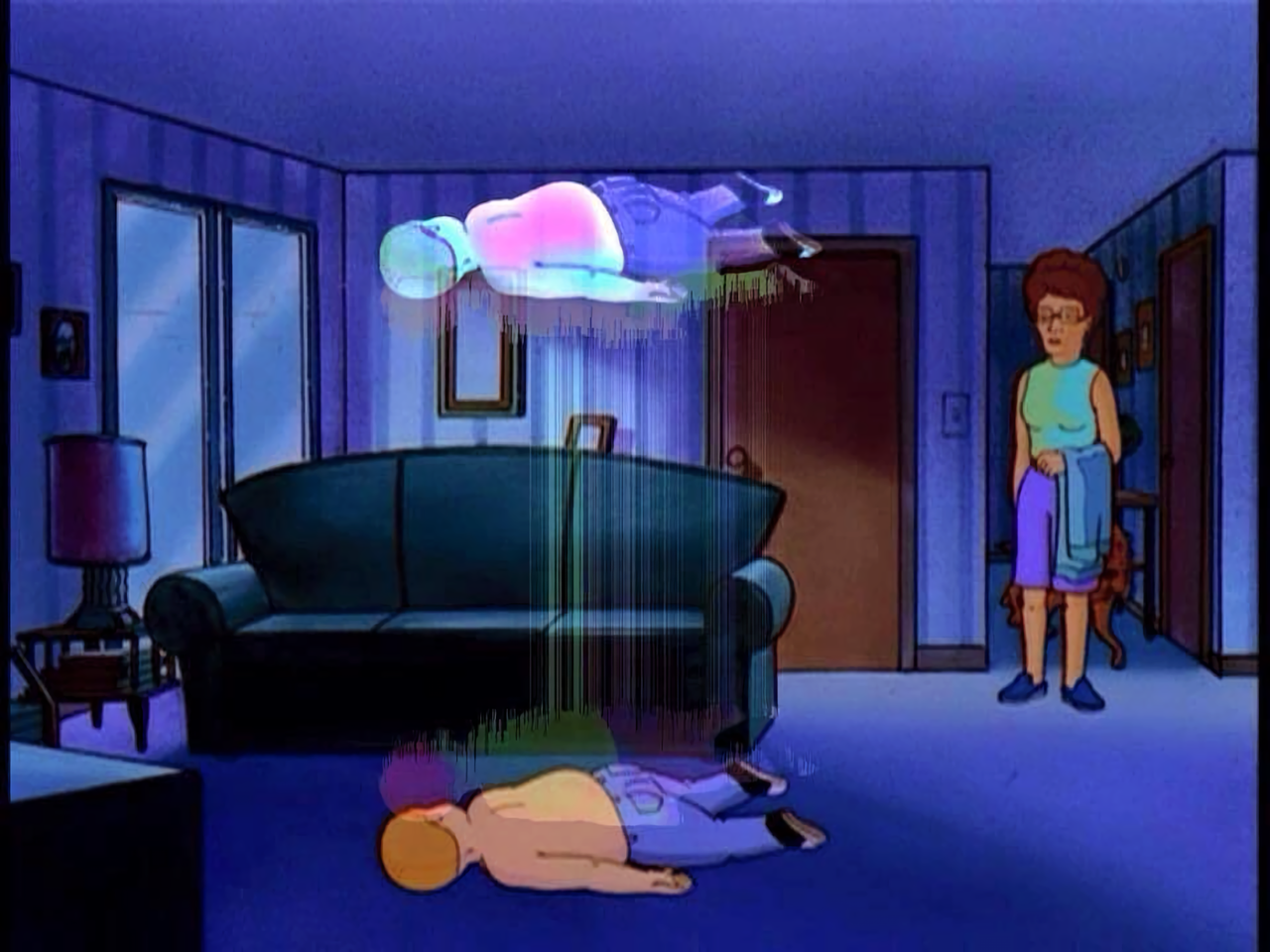 Hank's Astral Projection meme template image