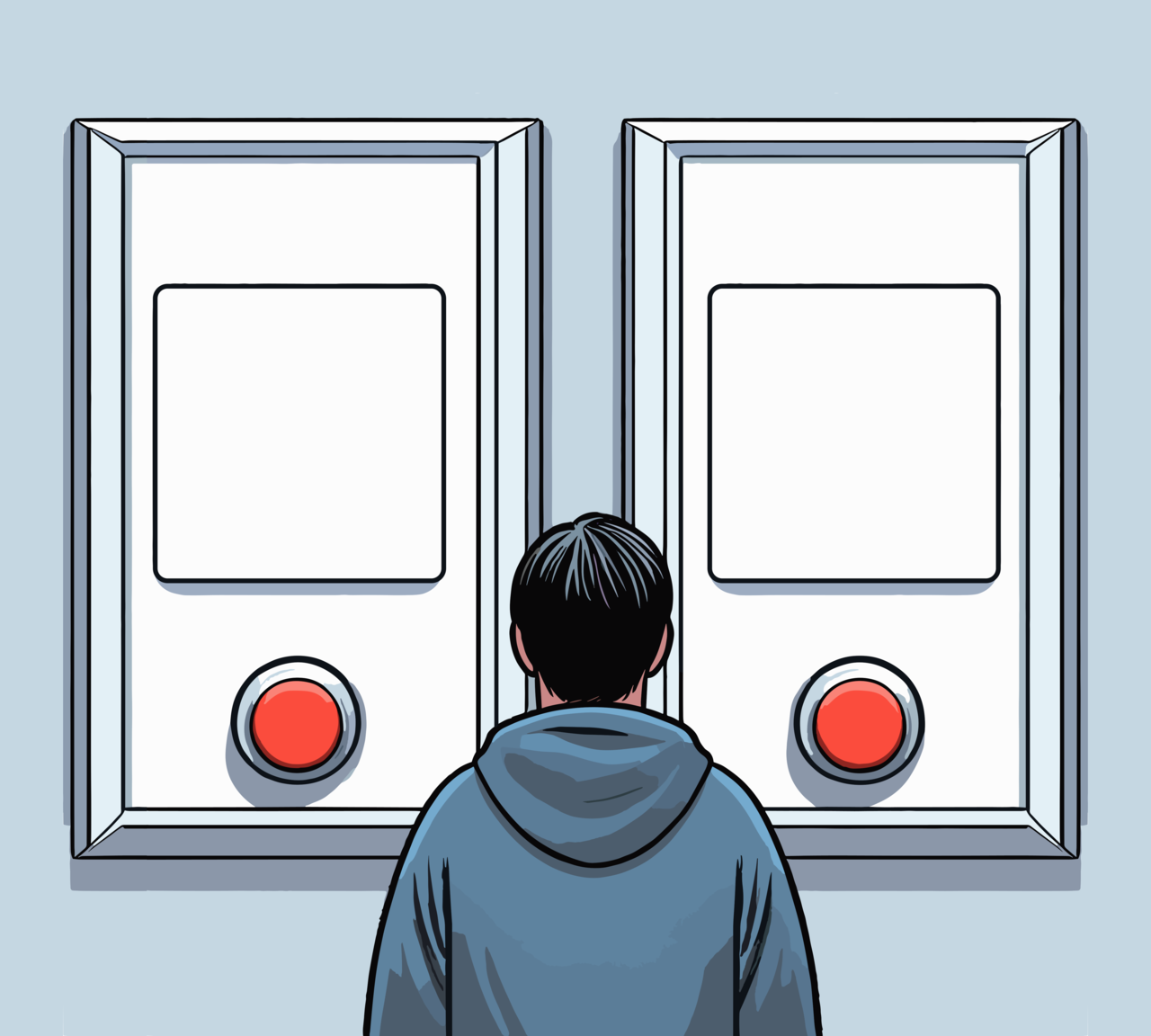 Two Buttons Meme Template