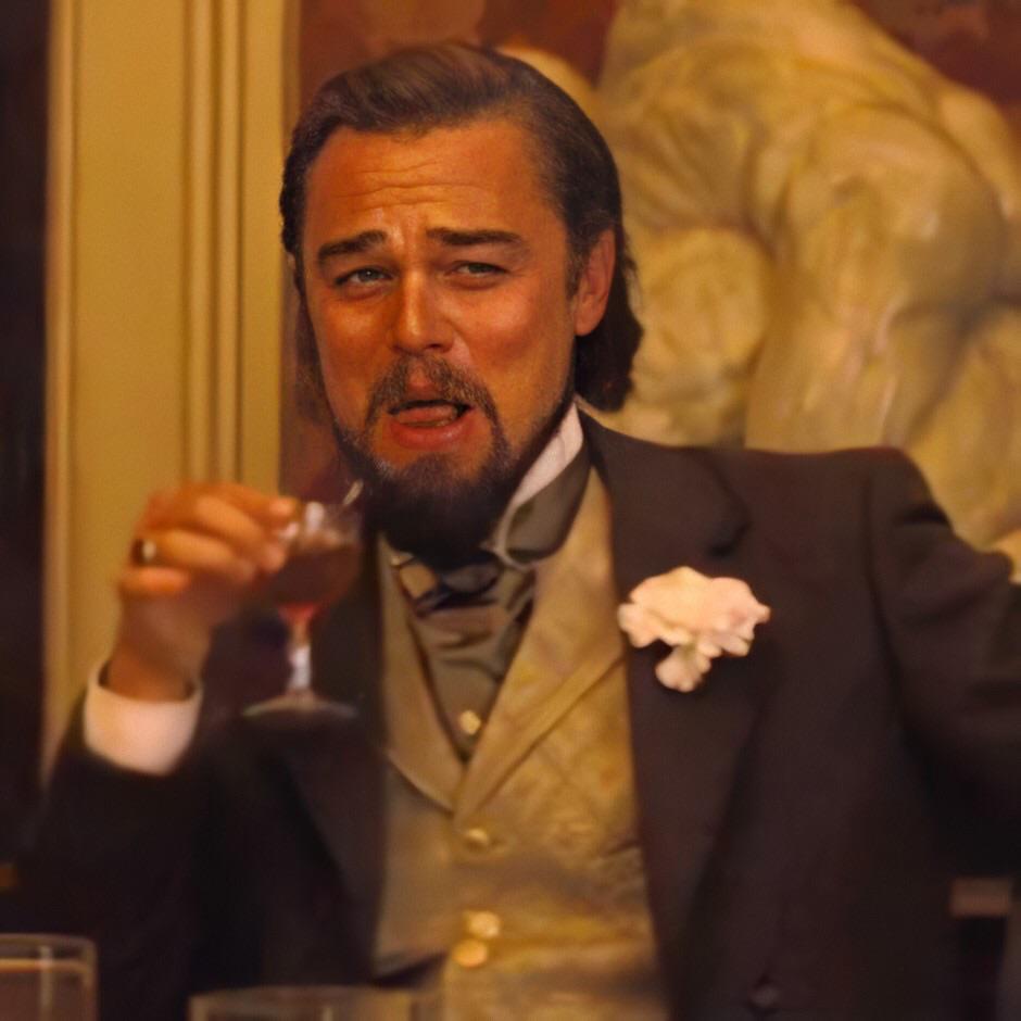 Leonardo DiCaprio Cheers meme template image