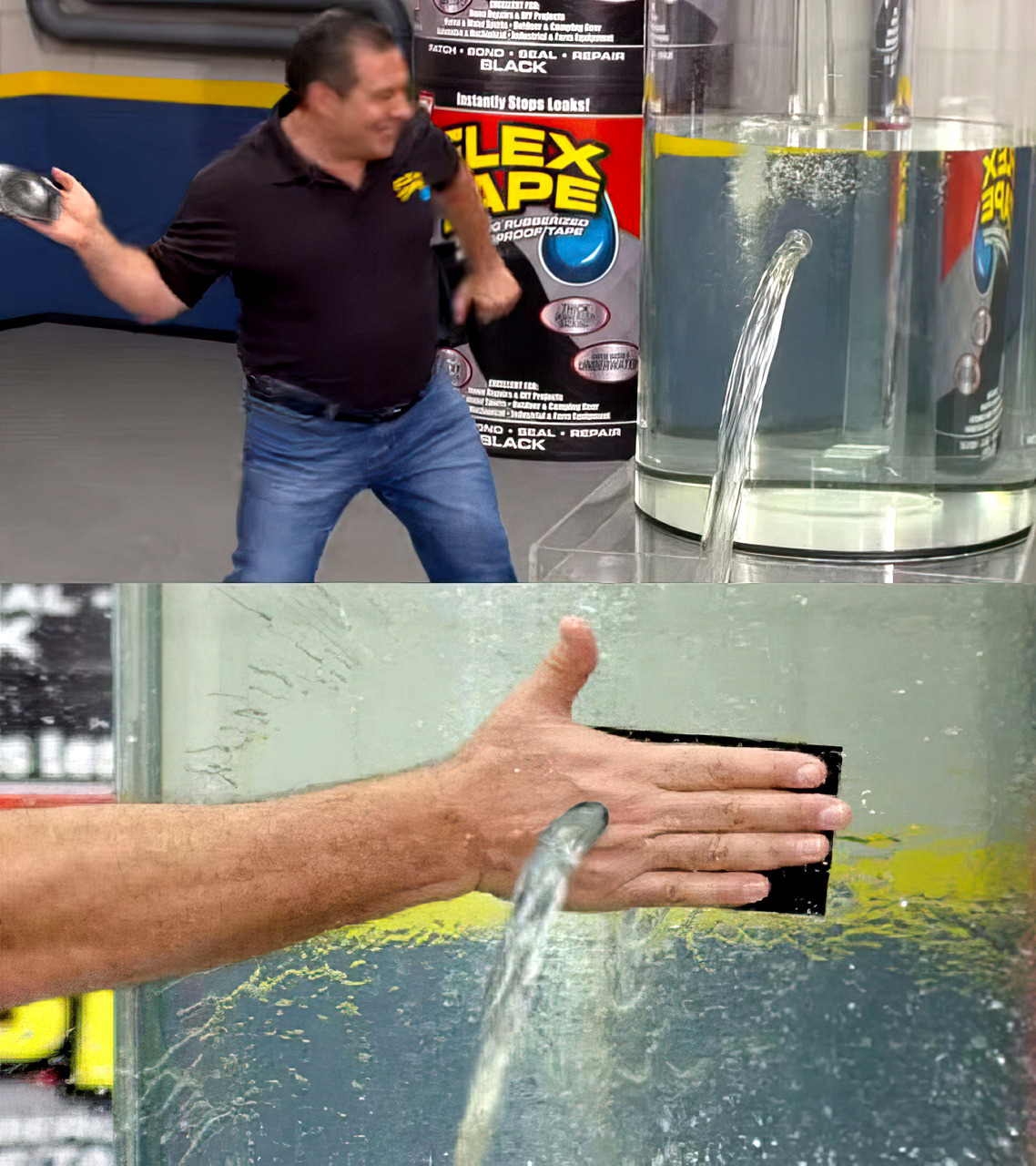 Flex Tape Guy meme template image