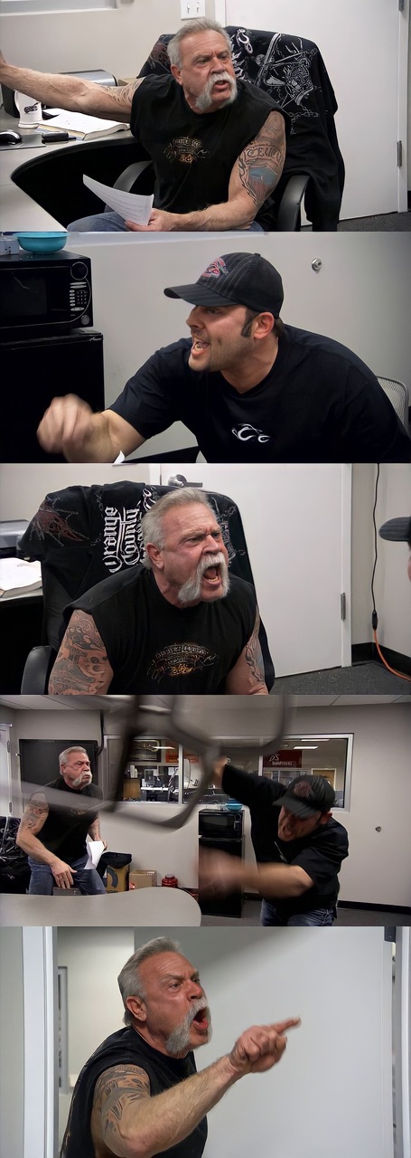 American Chopper Argument - Generated with Text to Meme