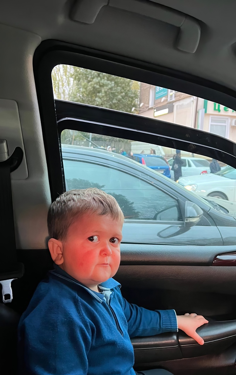 Hasbulla Car Ride meme template image
