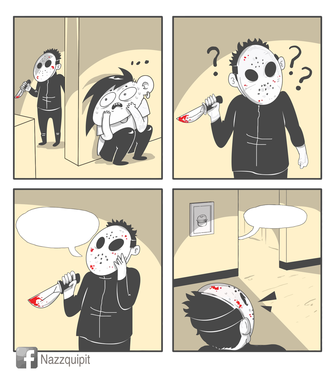 Jason Thinking Meme meme template image
